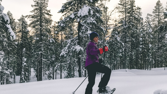 Snowshoeing tour in Pyhä