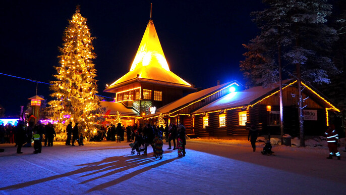 Family short break with Santa and Salla, 4 nights