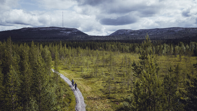 Electric Fatbike Tour to the Amethyst Mine in Luosto Lapland