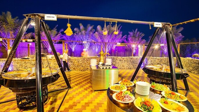 Premium Desert Safari Sharing Transfer with 5* Unlimited Buffet