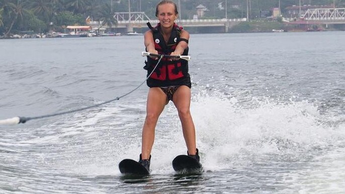 Water Skiing in Bentota