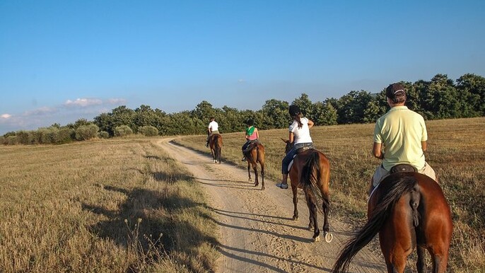 Murgia Park: Horse riding tour