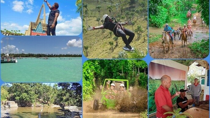 4 in 1 tours Full Day Safari, Zipline, Buggies and Horse Riding