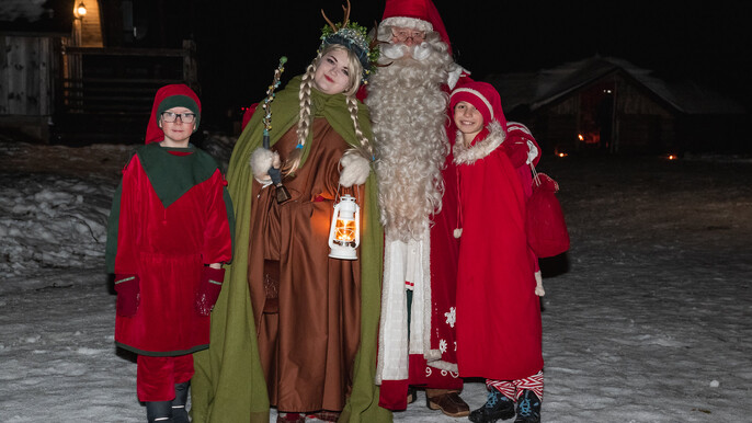 The Hidden Place of Santa