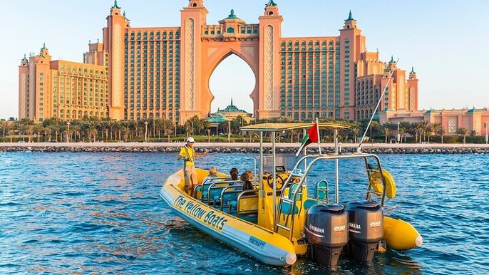 Dubai Yellow Boat Marina Tour