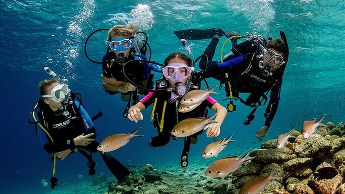 2 Dives for certified divers in Fujairah with BBQ lunch