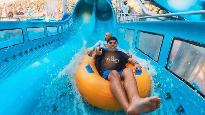 Dubai: Aquaventure Water Park Entry Tickets + Optional Transport
