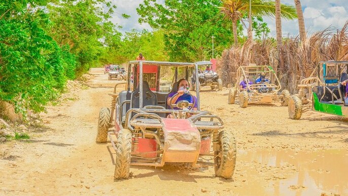 Punta Cana Extreme Buggy Ride with Cenote & Macao Beach