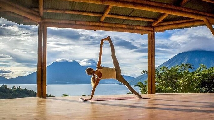 Practice Yoga, Relax, & Participate in a Ceremony in Lake Atitlan
