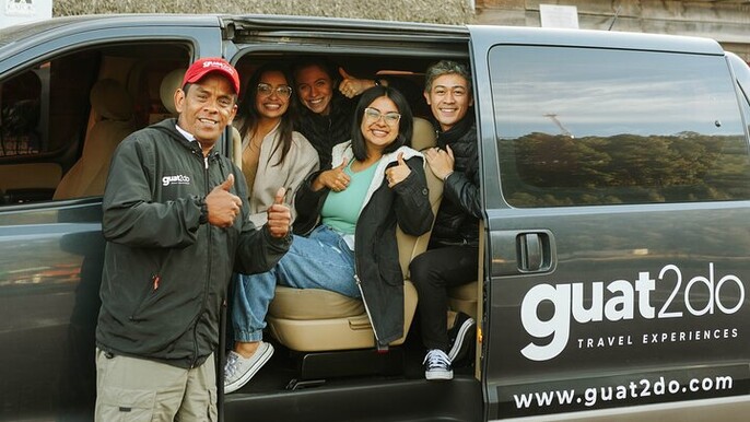Private Transportation Service in Guatemala on a Minibus with A/C