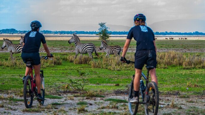 Cycling tour from Kilimanjaro to Ngorongoro Crater