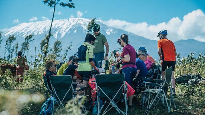 Kilimanjaro 360° 9 days cycling Tour