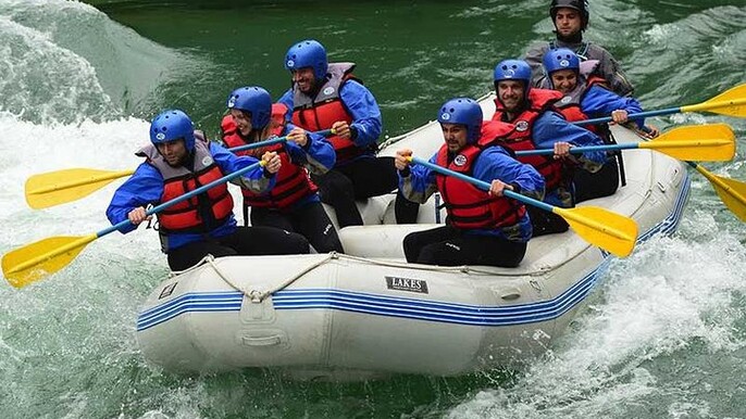 Rafting Manso River To The Border from Bariloche