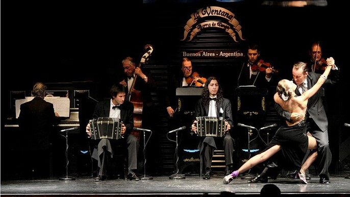 Buenos Aires Shore Excursion: La Ventana Dinner and Tango Show