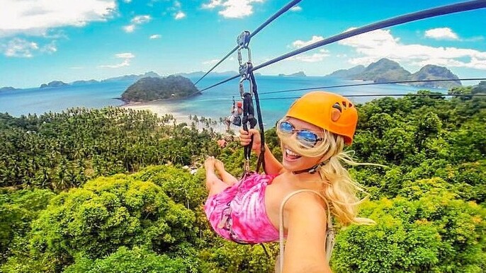 El Nido Palawan Zipline Two Way