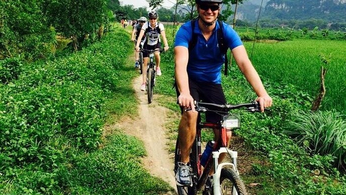 Full day Ha Noi to Tam Coc 50 km cycling