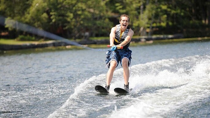 Water Skiing in Trincomalee