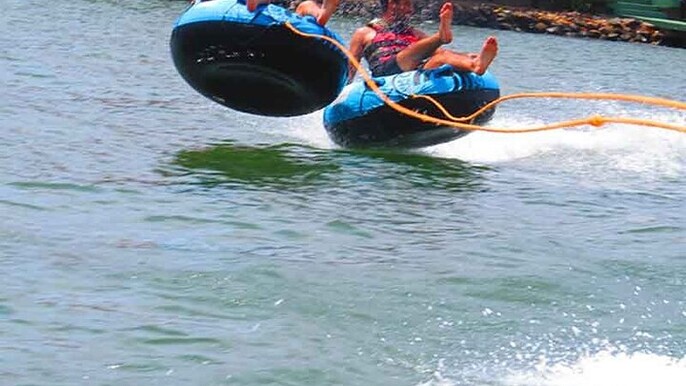 Private Tube Riding in Trincomalee Beach Sri Lanka