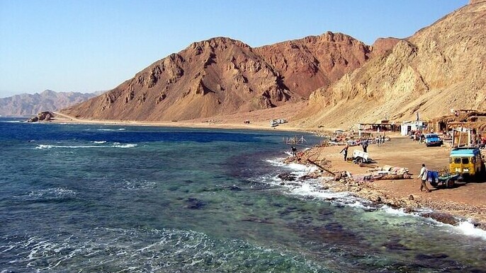 3 Pools National Park and ATV Quad in Dahab, Camel Ride by Bus-Sharm El Sheikh