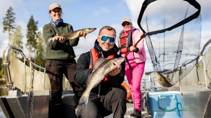 Spinning trip to Linnansaari National Park