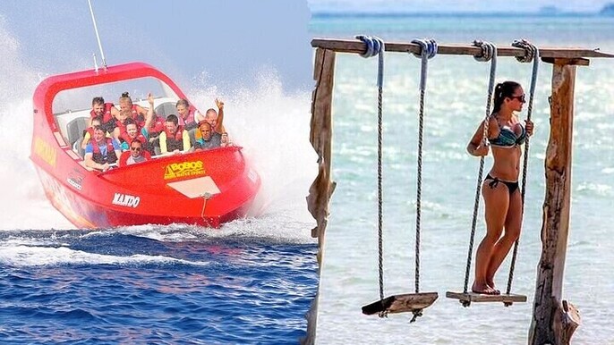 Orange Island Snorkeling Trip & Twister Speed Boat Ride & Lunch - Hurghada
