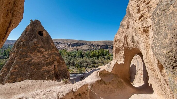 Green Tour with Trekking in Ihlara Valley Cappadocia