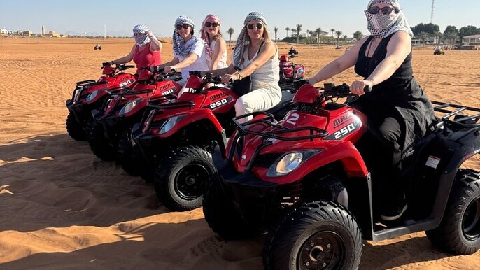 Dubai Desert Safari With Buffet Dinner Tour