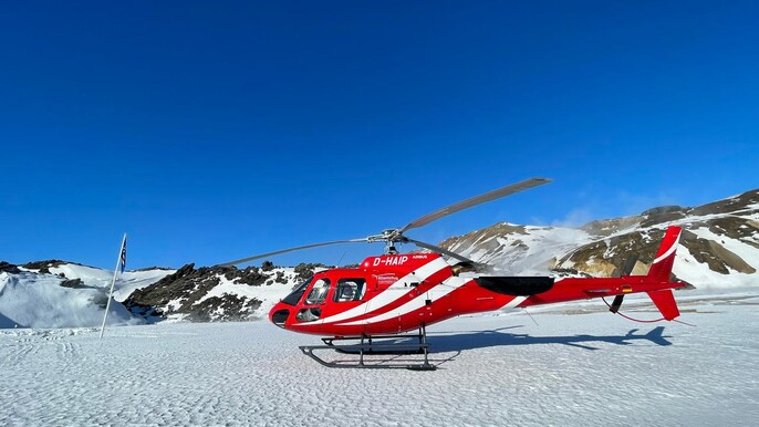 Elements of Iceland - Glacier & Geothermal Landings Helicopter Tour from Reykjavík