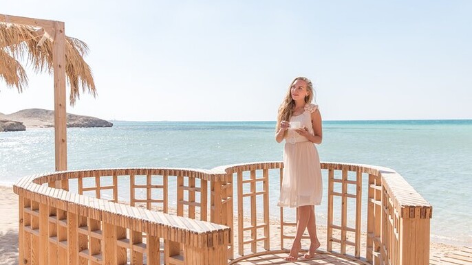 Orange Bay Island Snorkeling Sea Trip with Water Sports :Hurghada