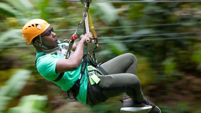 St. Lucia Zip line, Aerial Tram and Hiking tour Ultimate 3