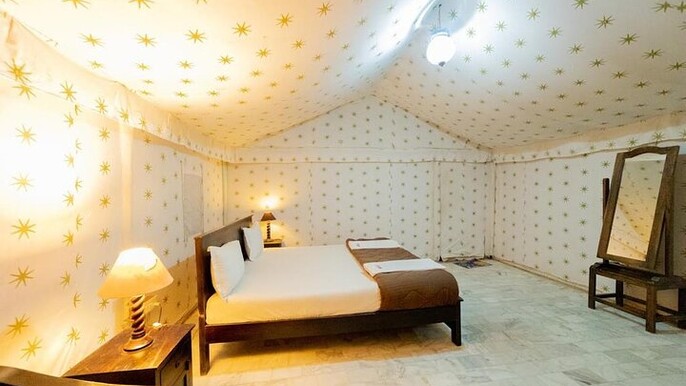 Luxury Camping in the Desert