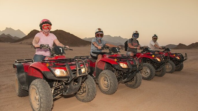 Jeep, ATV, Buggy, Stargazing & Dinner Golden Safari - Marsa Alam