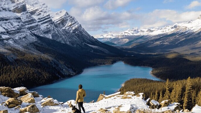 Lake Minnewanka, Peyto Lake, Bow Lake , Icefields