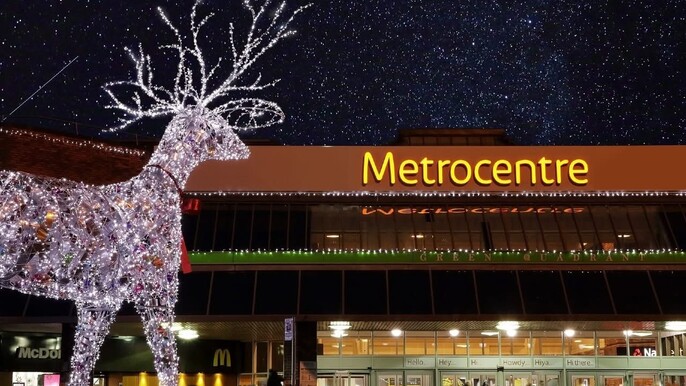 From East Lothian: Christmas Metro Centre Shopping Trip