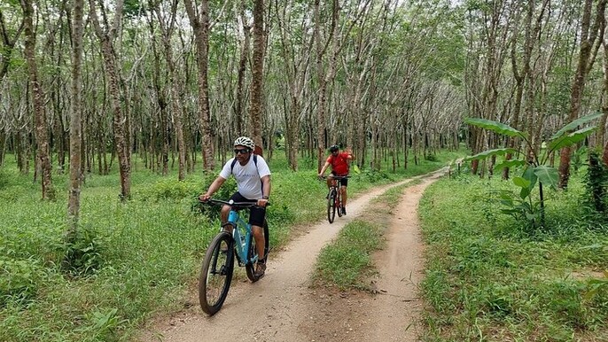 Thai Mueang Scenic Waterfalls and Lakes Cycling from Phuket