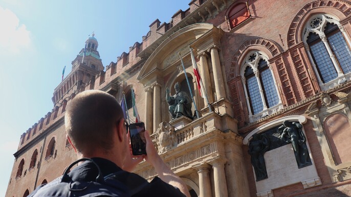 Self-Guided Secrets of Bologna Exploration Game