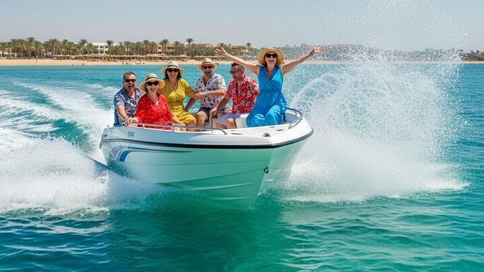2 Hours Speed Boat in Sharm