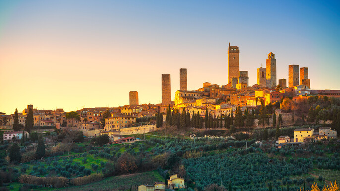 From Florence: San Gimignano, Siena & Pisa Small Group