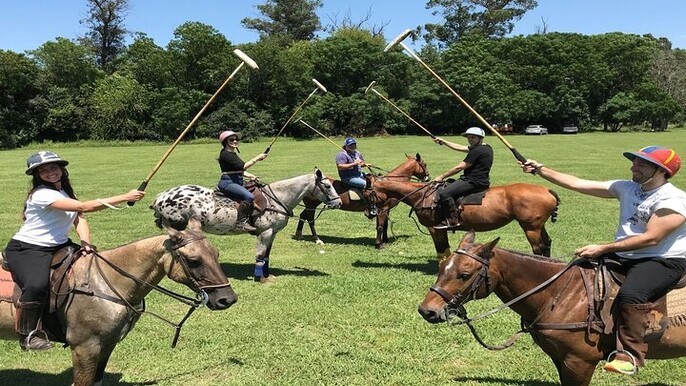 Polo Lesson Experience at Villa Maria with Argentinean Barbecue