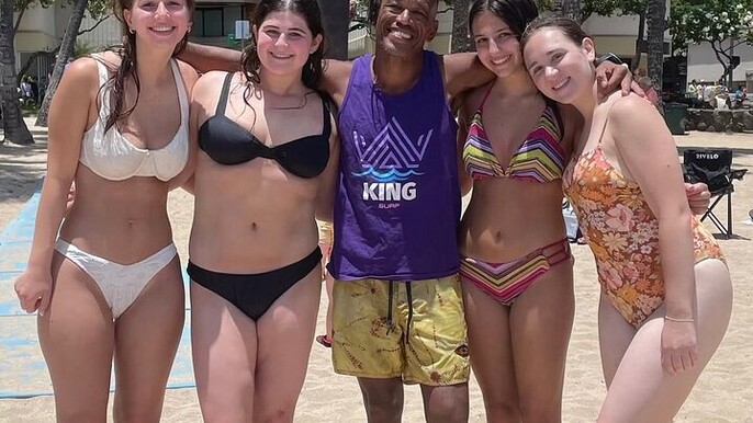 Surfing Waikiki with King Kamalu