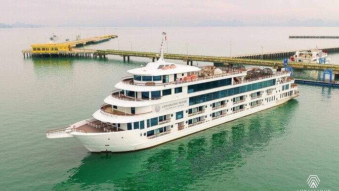 Best of Halong Bay Day Cruise aboard Ambassador Day Cruise
