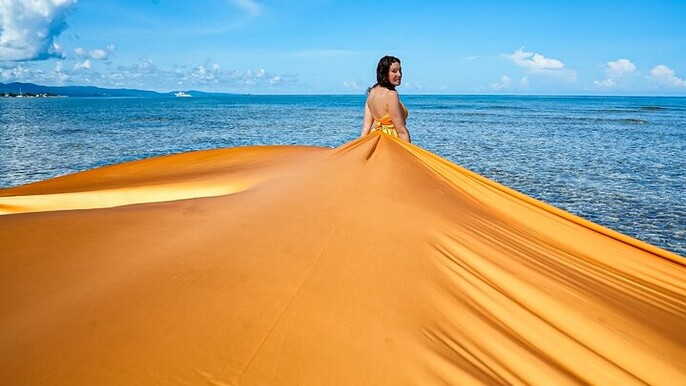 OceanShootJamaica Flying Dress, Montego Bay