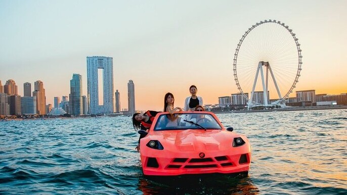 Dubai 20-30-60 Mints Jet Water Car Experience in Dubai