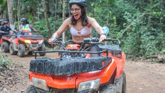 Adventure Eco Park ATV Zipline and Cenote Fun