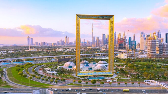 Dubai City Tour with Frame Ticket