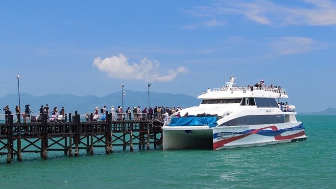 Koh Samui to Krabi via Catamaran with Land Transfer