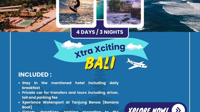4D3N Xtra Xciting Bali