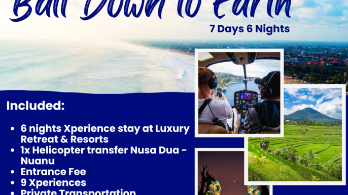 7 DAYS 6 NIGHTS BALI DOWN TO EARTH