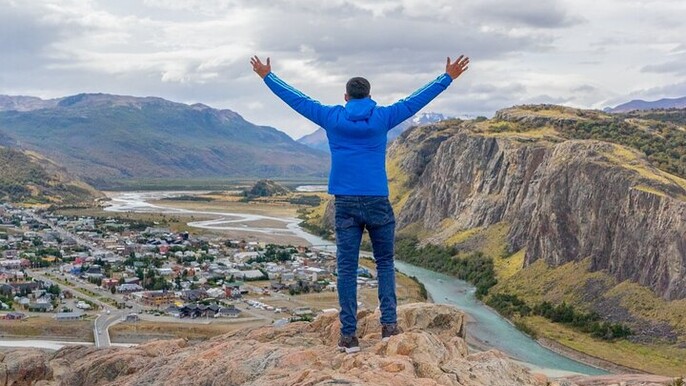 Explore El Chalten from El Calafate Hiking Day Tour