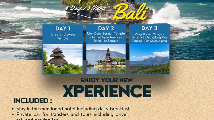 4D3N Xceptional Bali